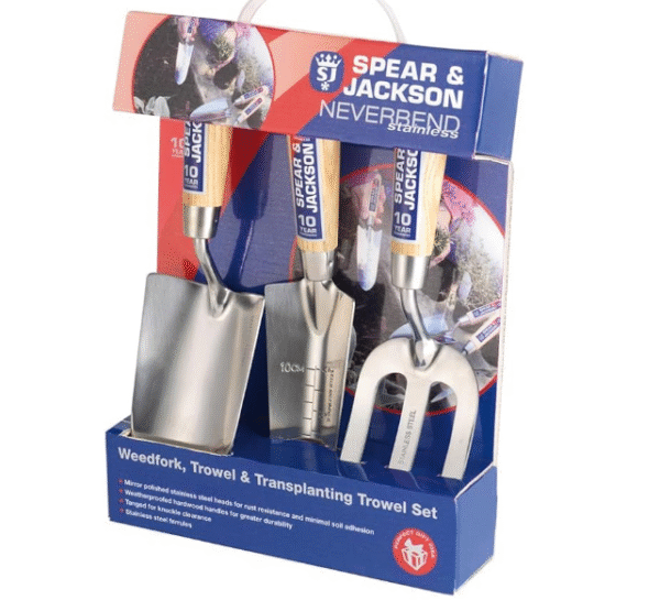 Spear & Jackson 3056GS Neverbend Edelstahl-Geschenk-Set, 3-teilig - Image 2