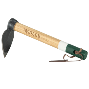 Adler Daisy Heritage Mini -puutarhakuokka, 30 cm:n saarnipuuvarsi, valkoinen/vihreä