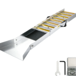 Kokoontaitettava alumiiniseoksesta valmistettu sulkulaatikko, kompaktit 50 tuuman sulkulaatikot kullalle, kevyet kultasulkulaitteet, kannettavat sulkulaatikot kaivostyöläisen sammalella, joki, puro, kullanhuuhdonta, etsintä, ruoppaus