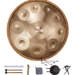 Käsirumpu 55,9 cm, 10 nuottia, d-molli, käsirumpu vasaralla