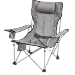 Lepotuoli, kokoontaitettava tuoli, 150 kg:n kuormitus kotiin ja ulkoiluun