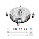 14" painepesuri, pinnanpuhdistuslaite, 4 pyörää, 4000 PSI, 2 pidennettyä sauvaa