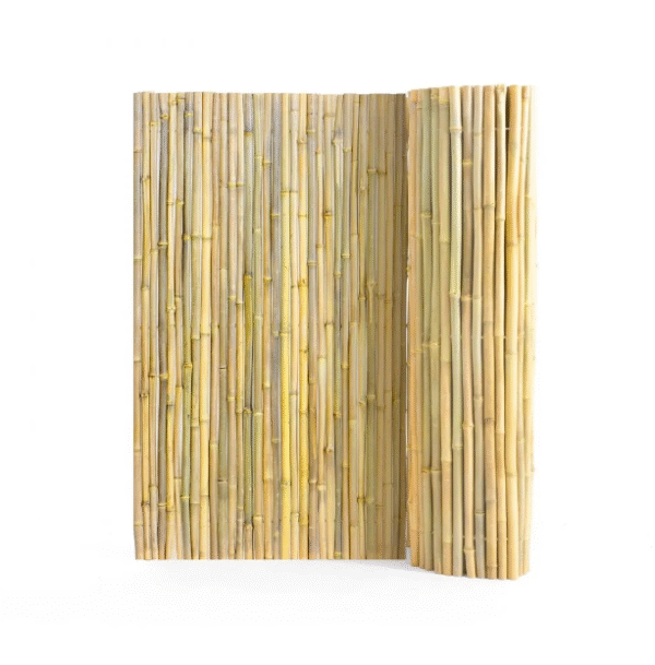 Luonnonvalssattu bambuaita, bambupaneeli, 1,2 m K x 2,4 m P x 1,15 cm S.