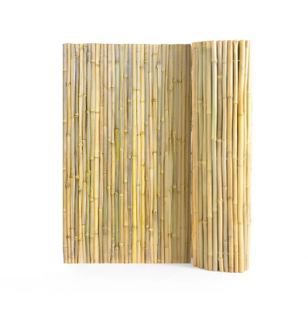 Luonnonvalssattu bambuaita, bambupaneeli, 1,2 m K x 2,4 m P x 1,15 cm S.