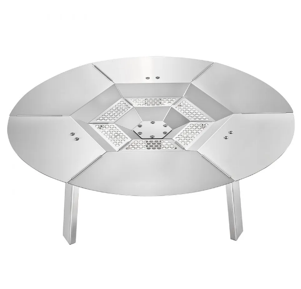 Nuotiopaikan lämmönohjain Solo Stove Yukon -uunille, 635 mm, ruostumaton teräs