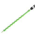 Kairaporanterä 3,15 x 31,1 tuumaa, maaspiraalipylvään kaivinkone, istutustyökalu