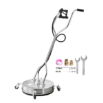 21" painepesuri, pintapuhdistin, 4 pyörää, kaksoiskahva, 4000 PSI max.