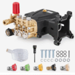 Painepesuripumppu 1" akseli vaakasuora kolmimäntäinen 4000 PSI 4.0 GPM