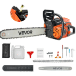 58cc bensiinimoottorisaha 2,7 hv bensiinikäyttöinen 20 tuuman moottorisaha puun leikkaamiseen