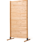 Puinen näkösuoja 91 cm x 180 cm Vapaasti seisova ulkokäyttöön tarkoitettu näkösuoja