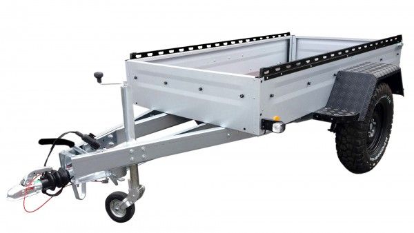 TPV TL-EB3 Offroad und Dachzelt Anhänger 1000kg Alu-Zink Gebremst