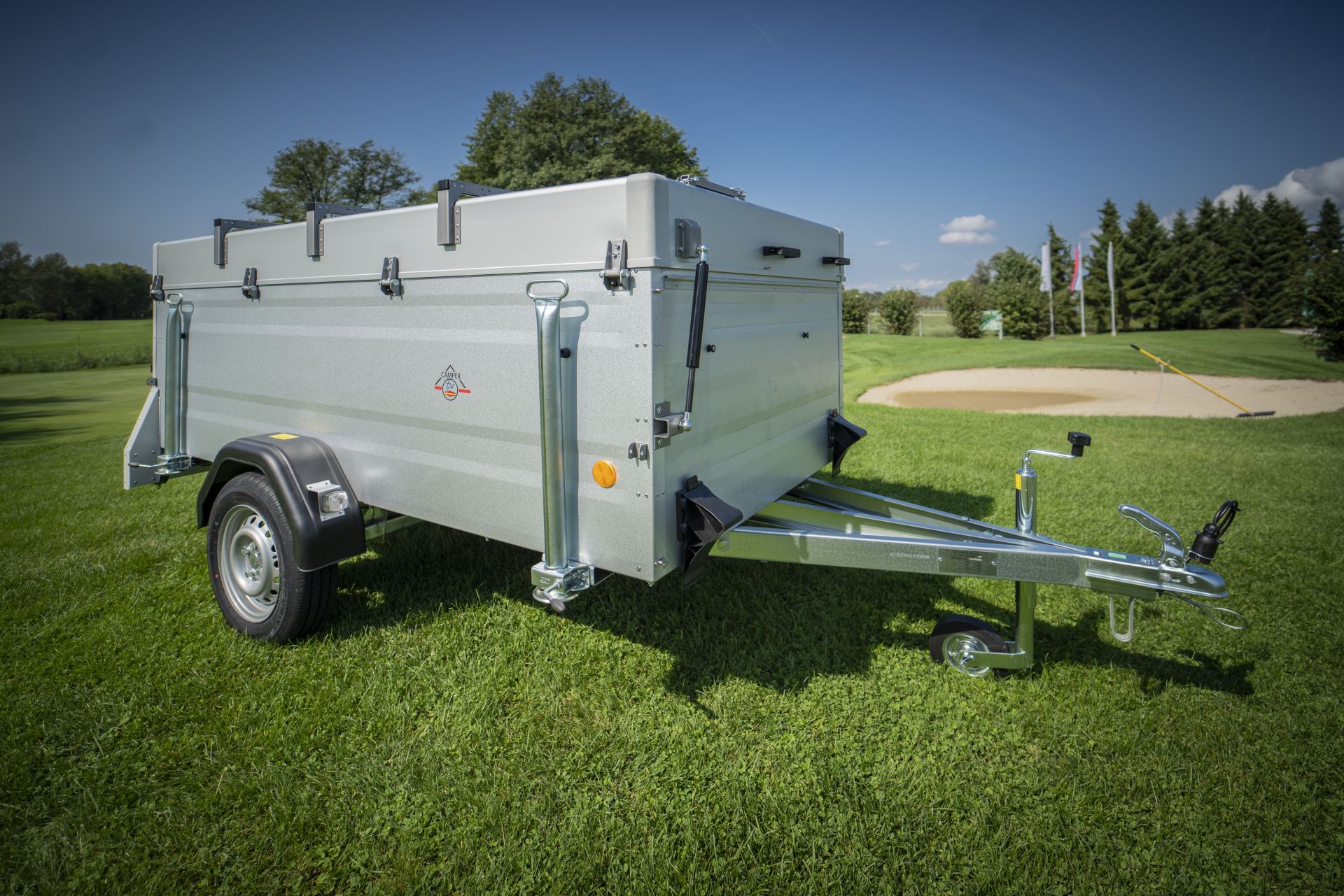 TPV Campinganhänger KT-EU3 Street-Camper 2.0 750kg Ungebremst + Vorzelt und Sonnendach