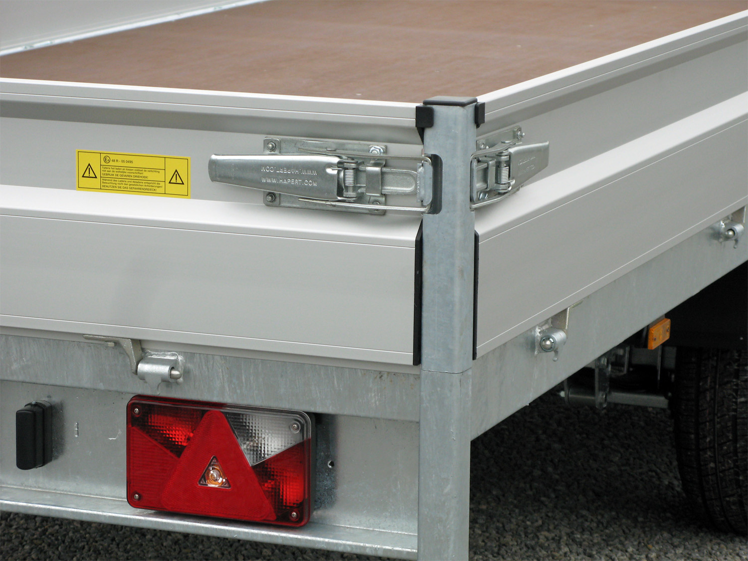 Hapert Azure H-2 - 3500 - 6050 x 2200 Parabelfederung – Niedriges Fahrwerk - Image 7