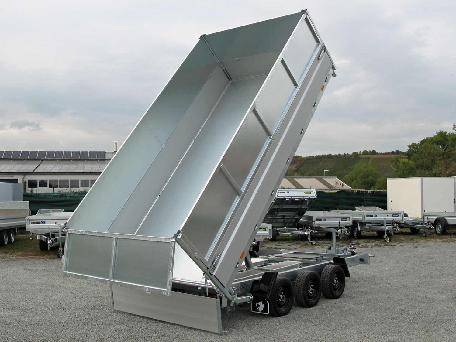 Hapert Cobalt HM-3 - 3500 3 Achs Multi Ferro Stahlblechaufsatz 600 mm, 400 mm Alu BW - Image 6