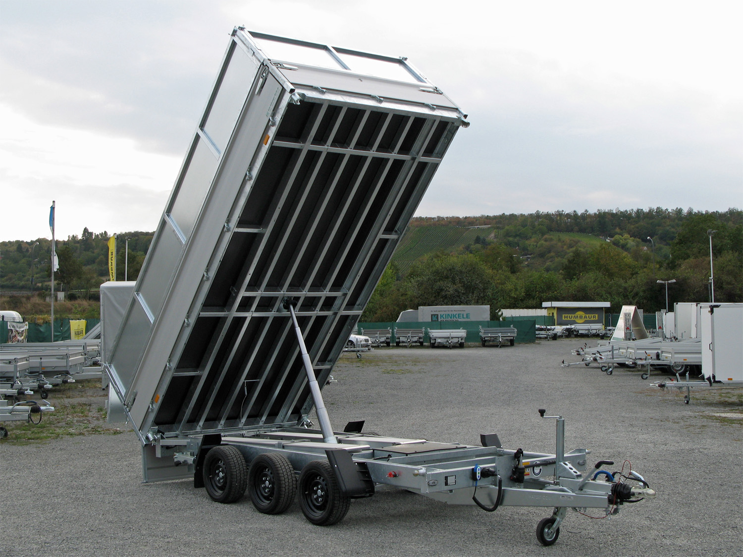 Hapert Cobalt HM-3 - 3500 3 Achs Multi Ferro Stahlblechaufsatz 600 mm, 400 mm Alu BW