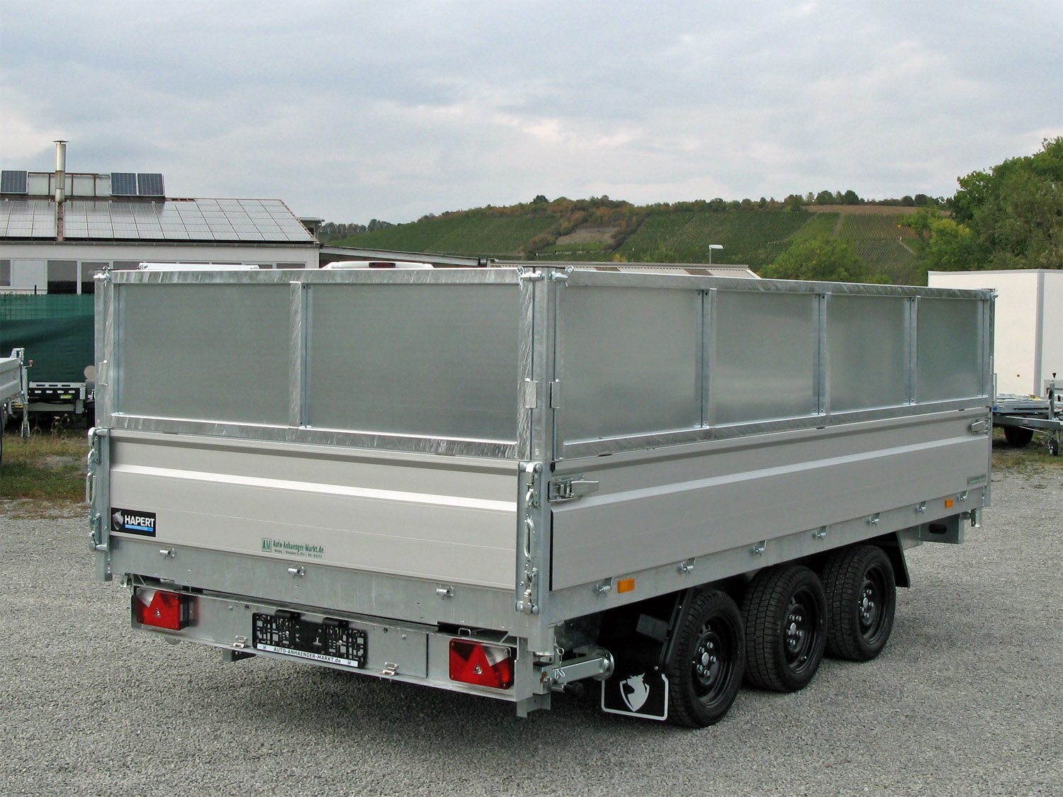 Hapert Cobalt HM-3 - 3500 3 Achs Multi Ferro Stahlblechaufsatz 600 mm, 400 mm Alu BW - Image 4