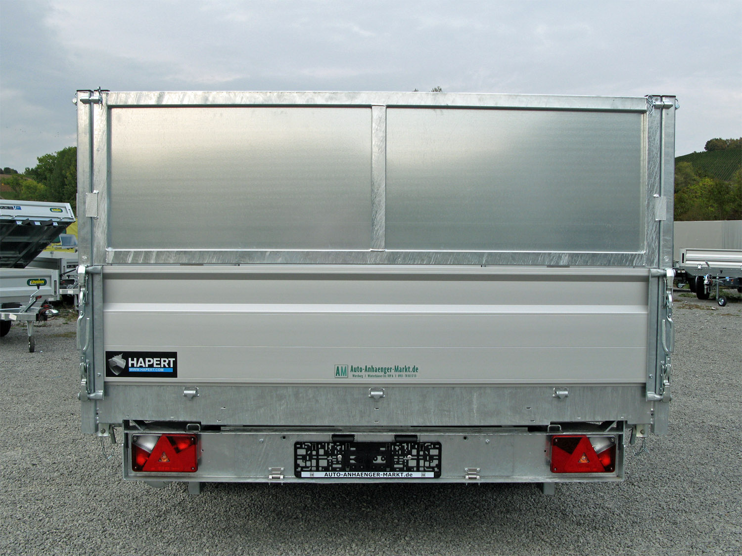 Hapert Cobalt HM-3 - 3500 3 Achs Multi Ferro Stahlblechaufsatz 600 mm, 400 mm Alu BW - Image 7