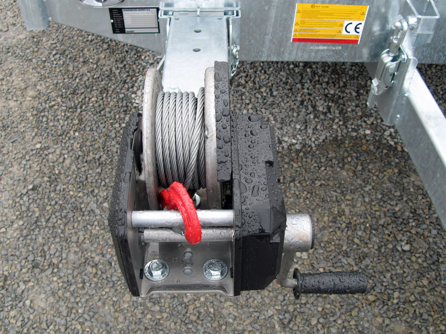 Hapert Indigo HT-2 - 3500 - 5050 x 2210 Kipphydraulik, Parabelfederung, Bordwände Rampe - Image 8