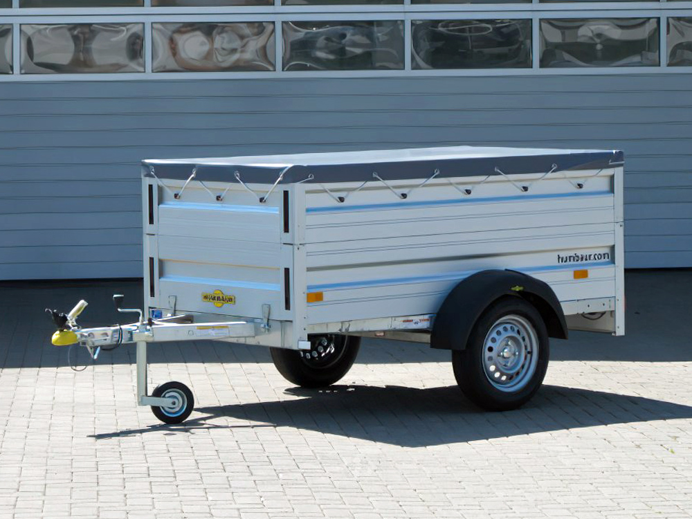 Humbaur HA752111 KV Bordwandaufsatz, Flachplane, Stützrad – Top Angebot