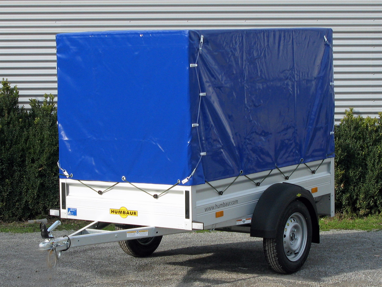 Humbaur HA752111 KV Planenaufbau 1300 mm blau