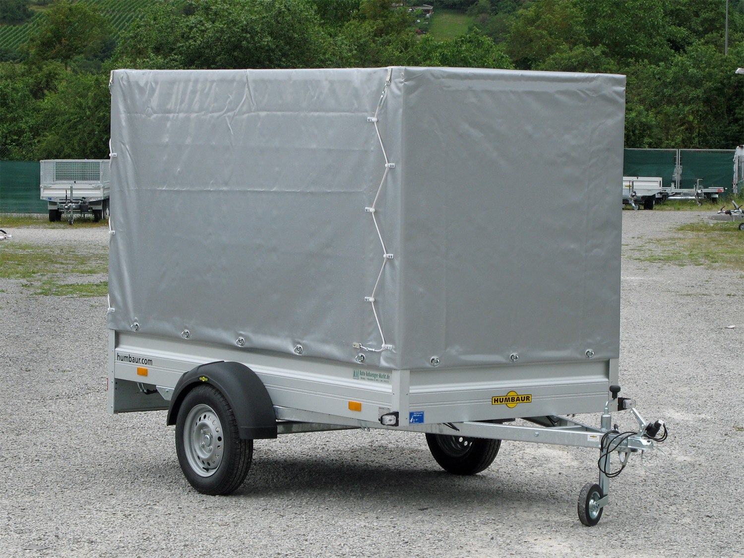 Humbaur HA752513 KV Hochwertiger Planenaufbau (1600 mm Innenhöhe)