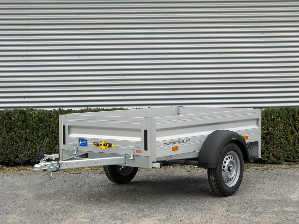 Humbaur HA752113 KV Ungebremst, mit Klappe vorne