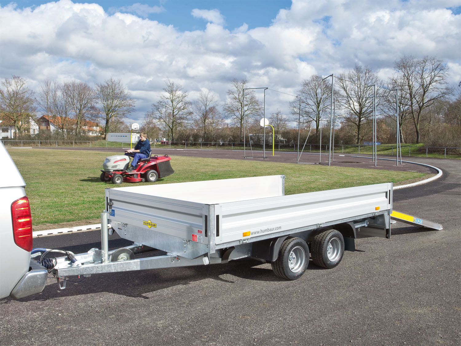 Humbaur HN306221 GR Geschweißter Rahmen – 14 Zurringe