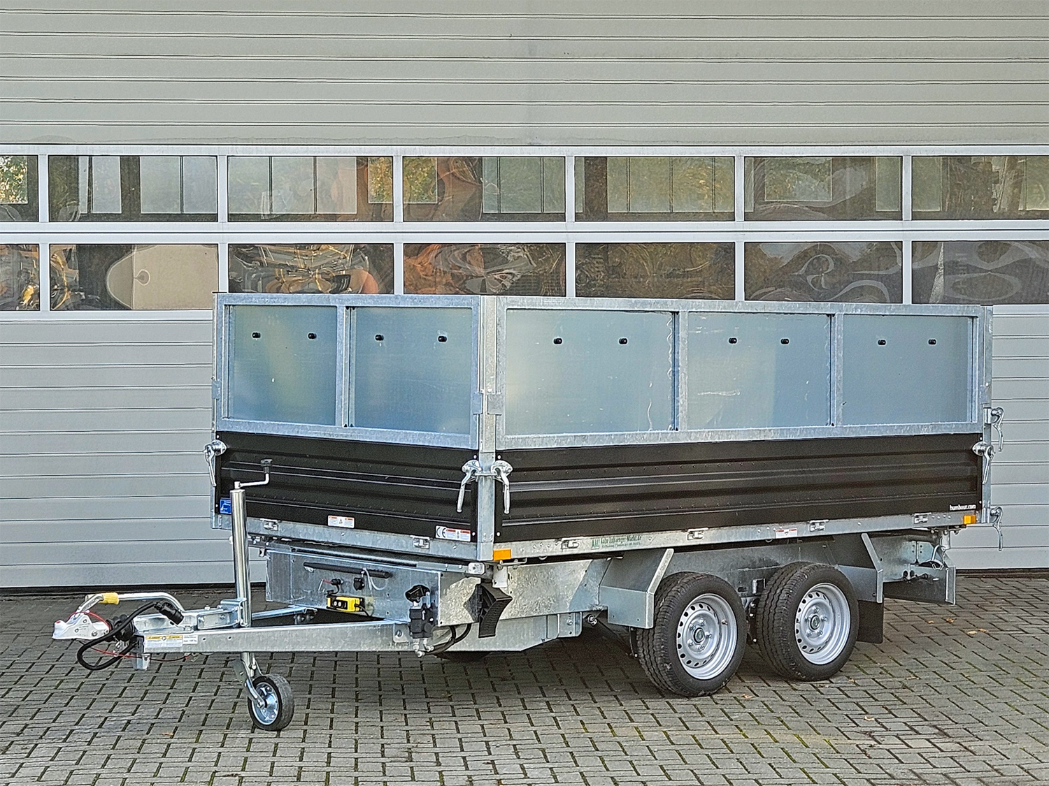 Humbaur HTK 3000.31 STAHL E-Pumpe - Stahlblechaufsatz 600 mm