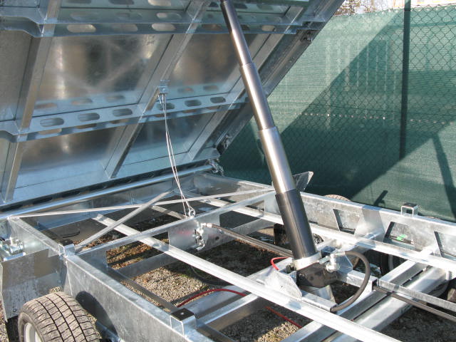 Humbaur HTK 3500.41 ALU Tridem Alu Bordwandaufsatz 600 - Image 2