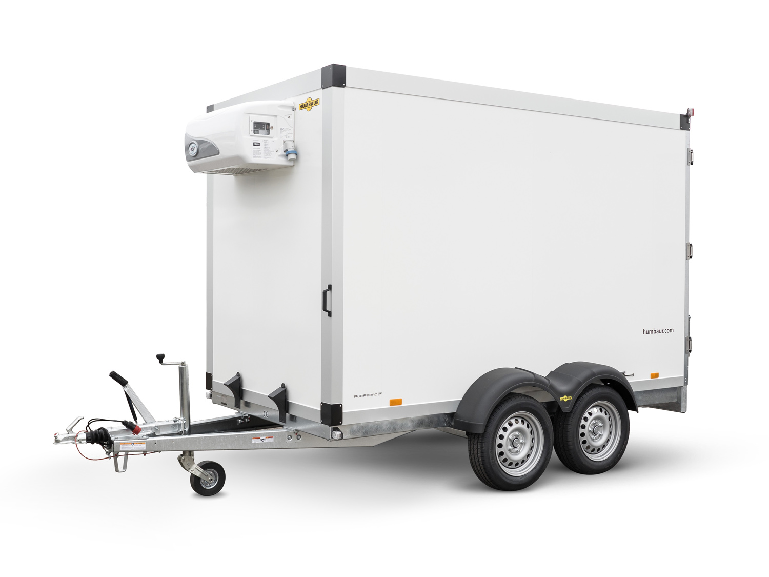 Humbaur HGK 30 32 18 - 21 PF60 Deluxe Hochwertiger Tandem-Kühlkoffer mit professioneller Ausstattung