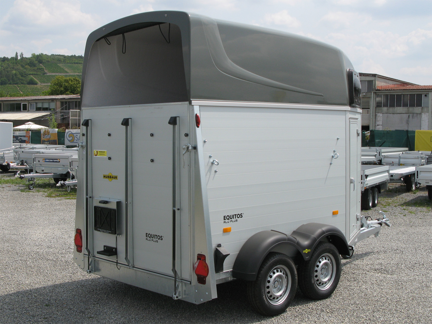 Humbaur Equitos Alu 2000 Alu BiComp-Boden 21mm | 100 km/h Reifen - Image 2