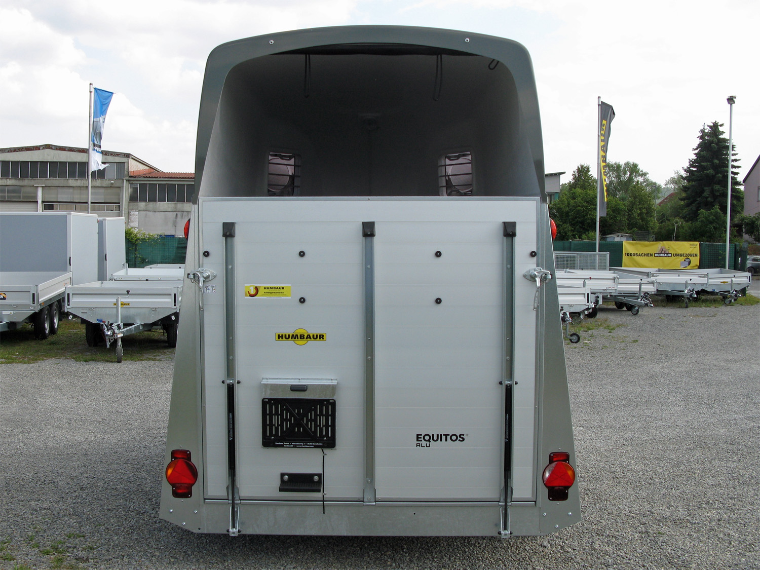 Humbaur Equitos Alu 2000 Alu BiComp-Boden 21mm | 100 km/h Reifen - Image 3