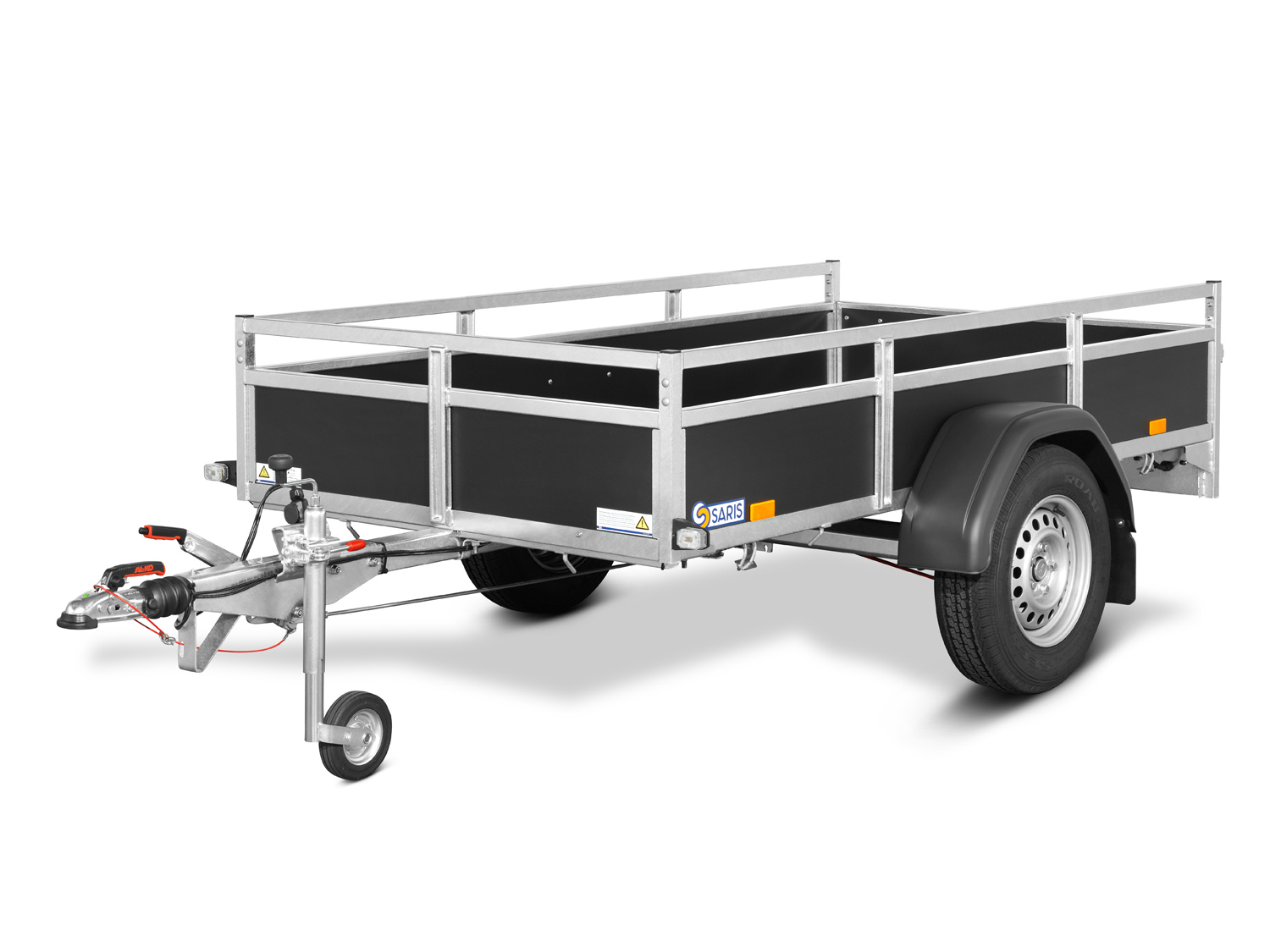 Saris CW 205 113 1000 1 Feuerverzinkte Rahmenteile, abnehmbare Heckwand