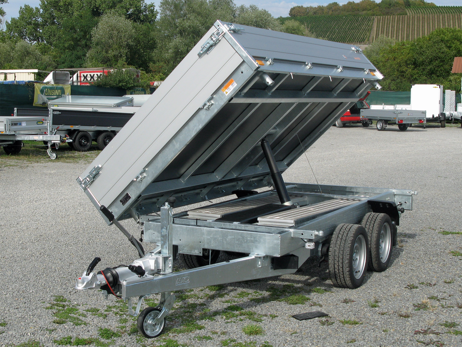 Saris K3 306 170 3500 2 E Profi E-Pumpe, Rampen und Stützen