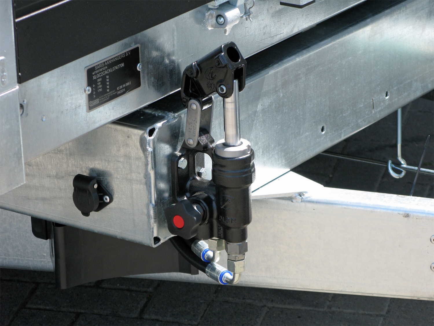 Saris K3 356 184 3500 2 HD E Profi Heavy Duty Rampen, Stützen, Nothandpumpe - Image 7