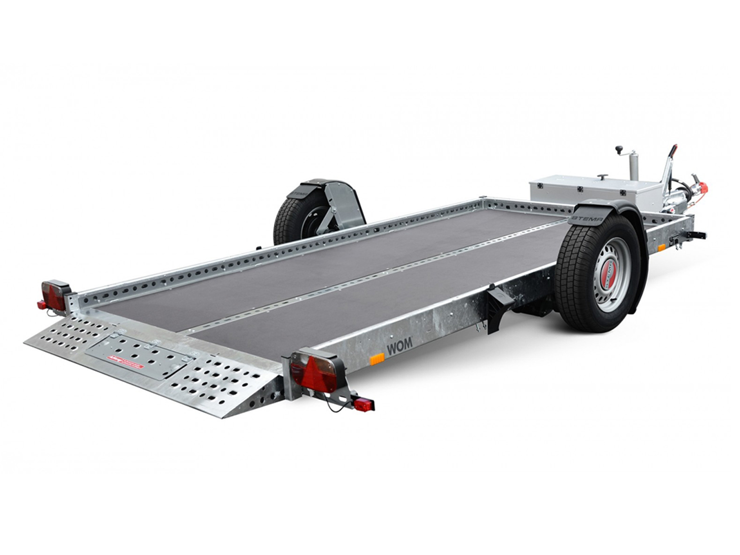 Stema STS O2 15-25-17.1 E Absenkanhänger mit elektrischer Pumpe