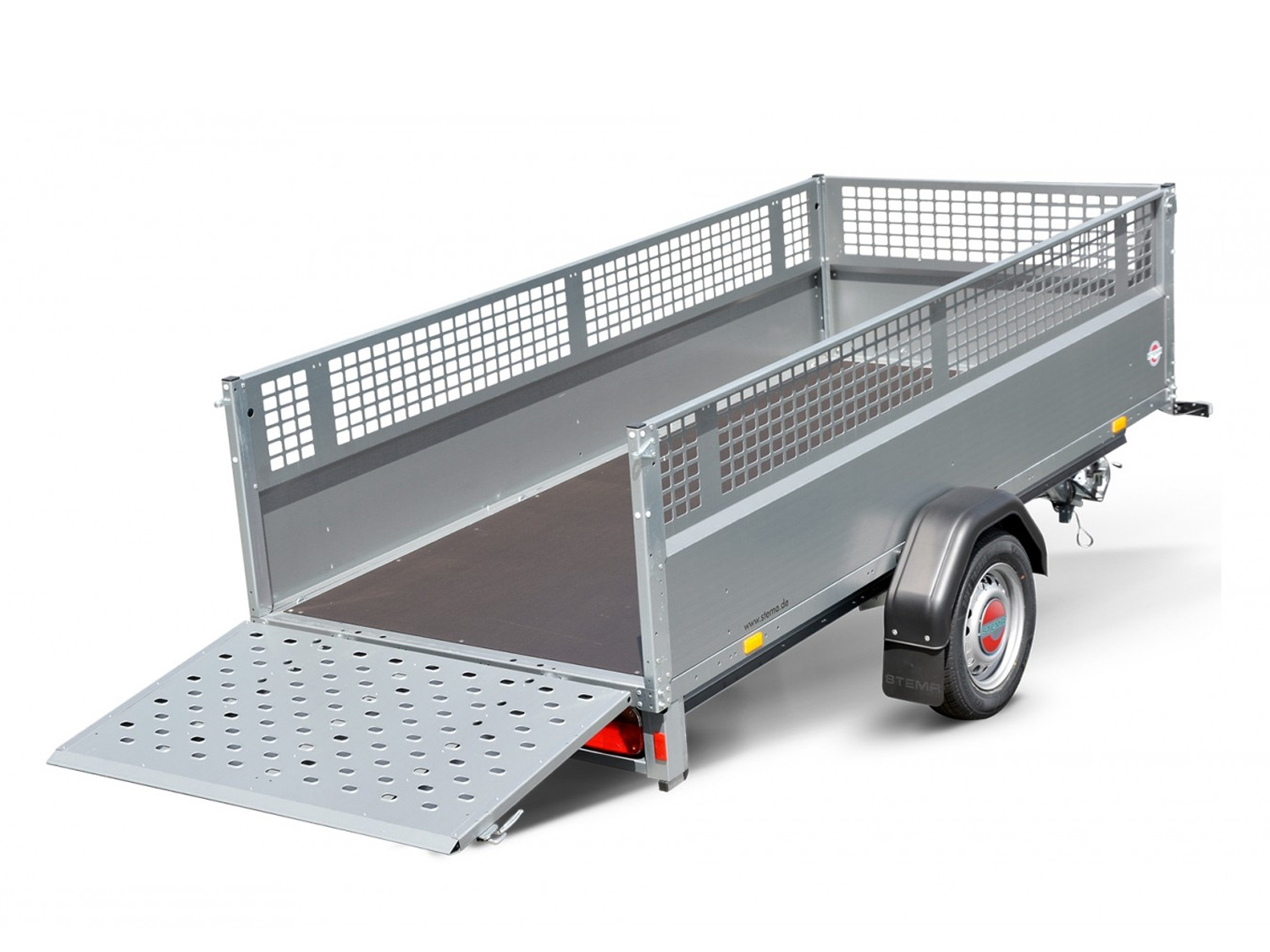 STEMA STP O1 7.5-30-13.1 REX 30 Kippbar mit Rampe, Gitterbordwand