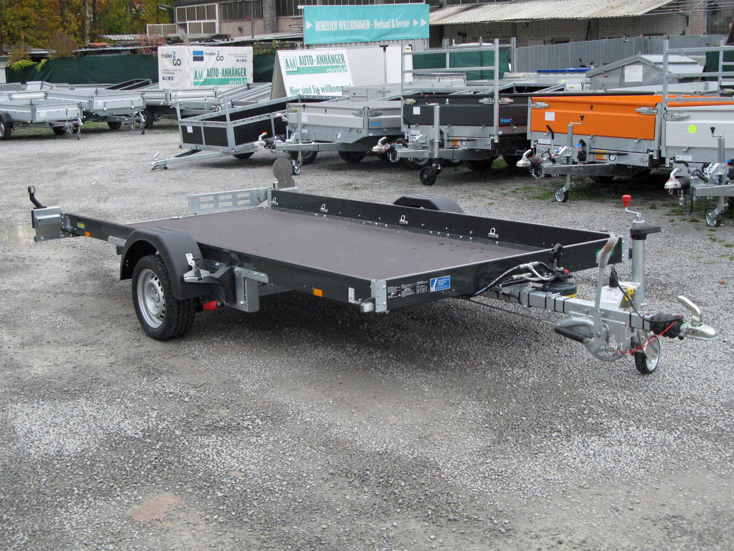 Unsinn UA 3718-18-13 Absenkanhänger 100km/h