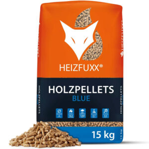 HEIZFUXX HOLZPELLETS BLAU 6MM ENPLUSA1, 65 X 15KG PALETTE