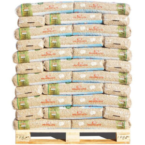 HOYER HOLZPELLETS 6 MM ENPLUSA1, 66 X 15 KG PALETTE