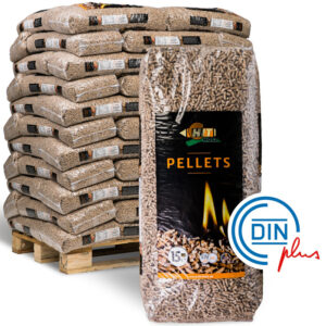 GERMAN FLAMES Holzpellets 6mm ENplusA1, 990kg Palette